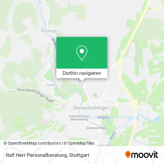 Ralf Herr Personalberatung Karte