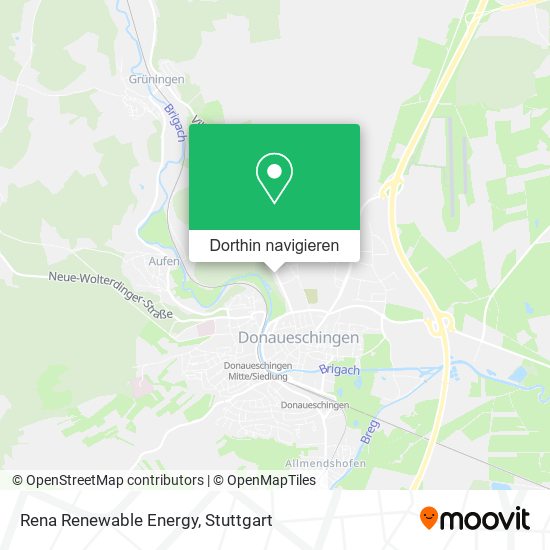 Rena Renewable Energy Karte