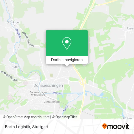 Barth Logistik Karte