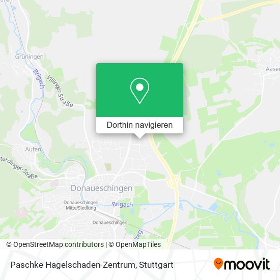Paschke Hagelschaden-Zentrum Karte