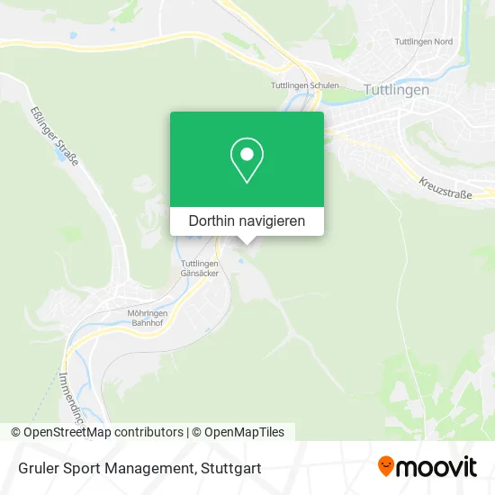 Gruler Sport Management Karte