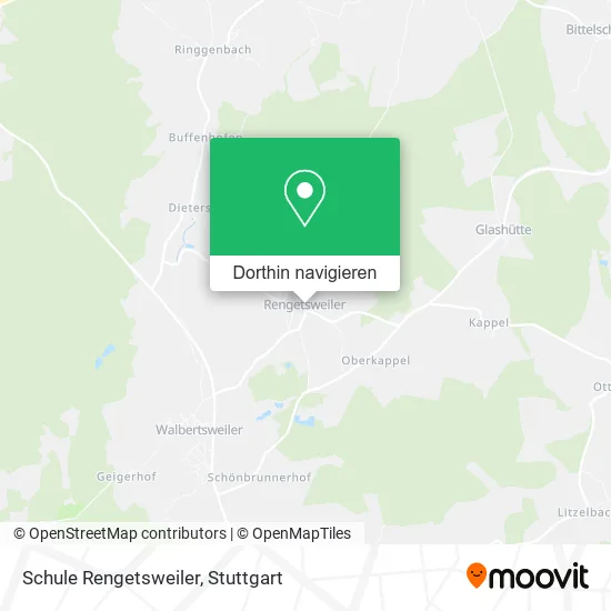 Schule Rengetsweiler Karte