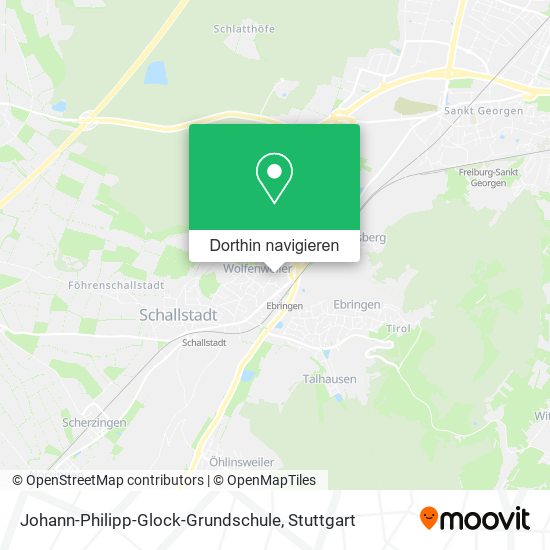 Johann-Philipp-Glock-Grundschule Karte