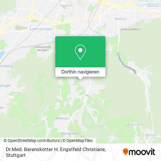 Dr.Med. Berenskötter H. Engstfeld Christiane Karte