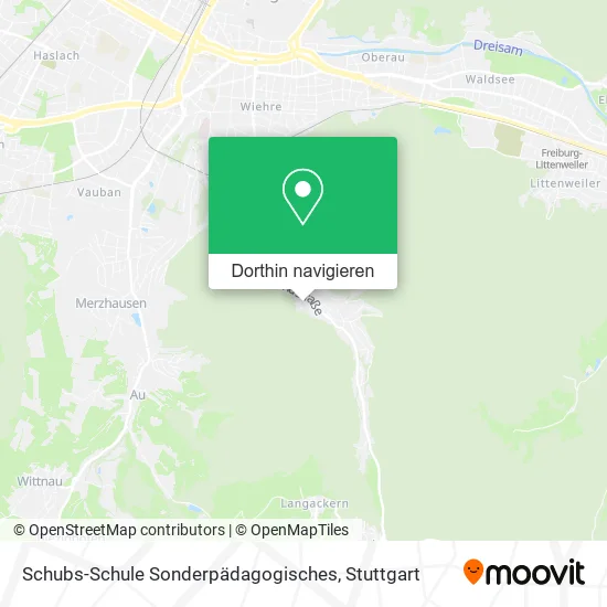 Schubs-Schule Sonderpädagogisches Karte