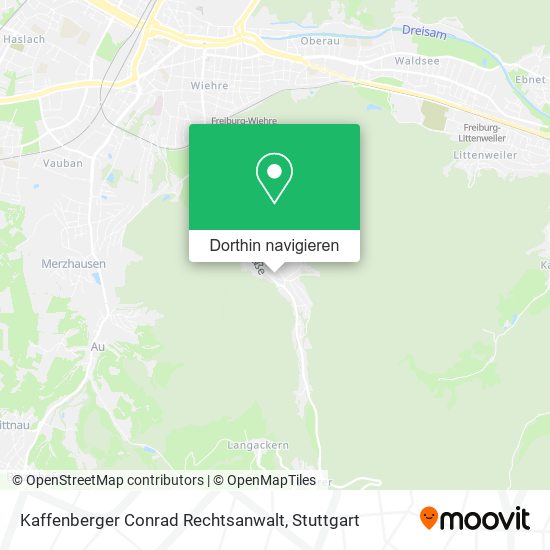 Kaffenberger Conrad Rechtsanwalt Karte