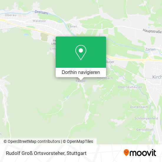 Rudolf Groß Ortsvorsteher Karte