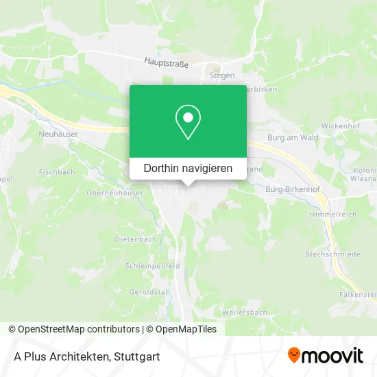 A Plus Architekten Karte