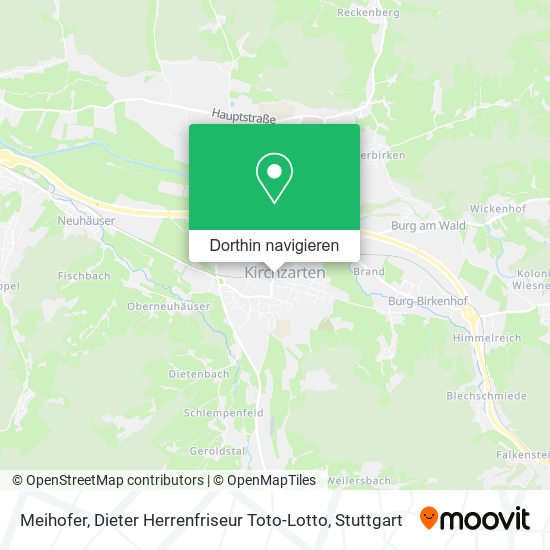 Meihofer, Dieter Herrenfriseur Toto-Lotto Karte