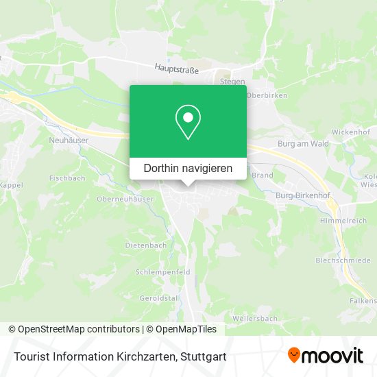 Tourist Information Kirchzarten Karte