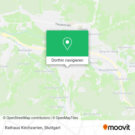 Rathaus Kirchzarten Karte