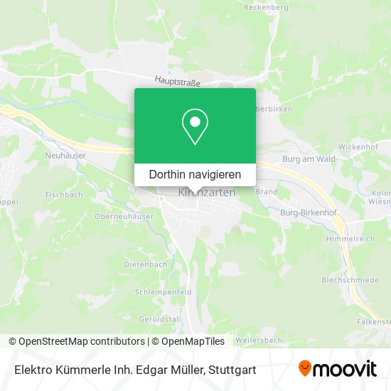 Elektro Kümmerle Inh. Edgar Müller Karte