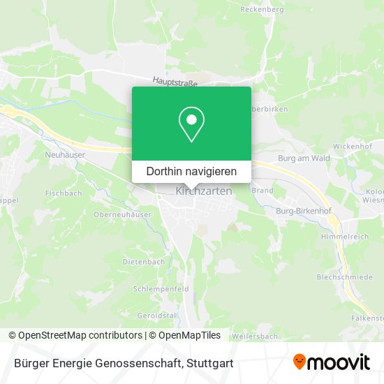 Bürger Energie Genossenschaft Karte