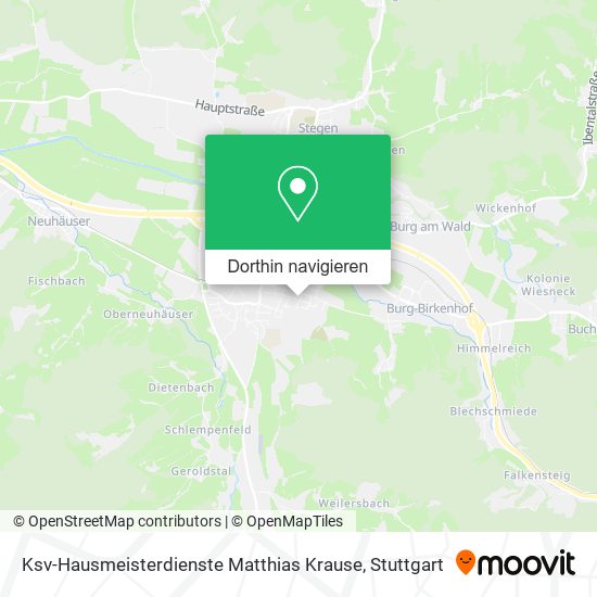 Ksv-Hausmeisterdienste Matthias Krause Karte