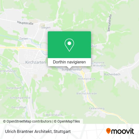 Ulrich Brantner Architekt Karte