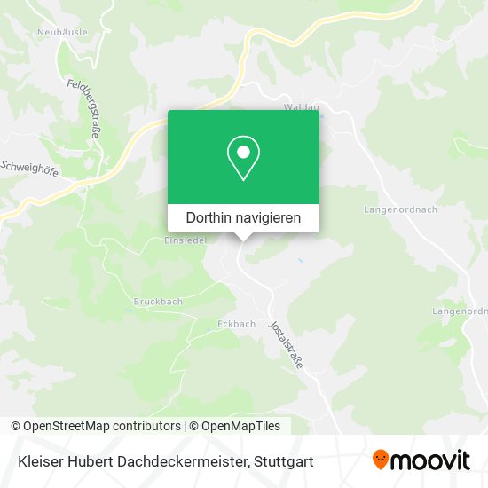 Kleiser Hubert Dachdeckermeister Karte