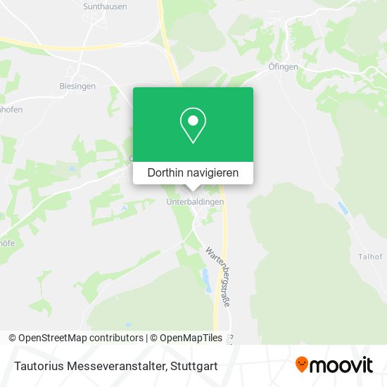 Tautorius Messeveranstalter Karte