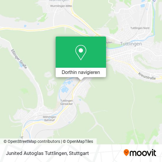 Junited Autoglas Tuttlingen Karte