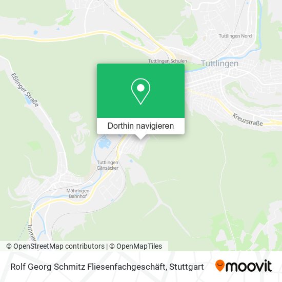 Rolf Georg Schmitz Fliesenfachgeschäft Karte