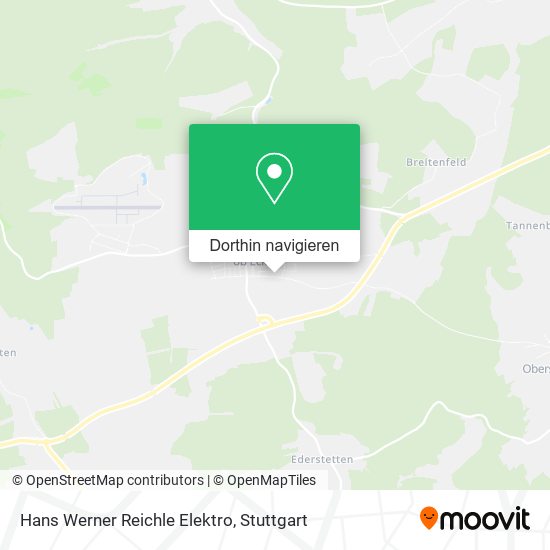 Hans Werner Reichle Elektro Karte