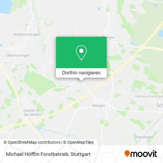Michael Höfflin Forstbetrieb Karte