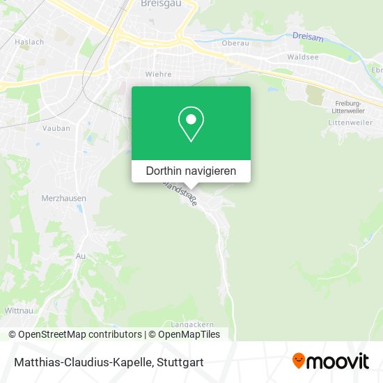 Matthias-Claudius-Kapelle Karte