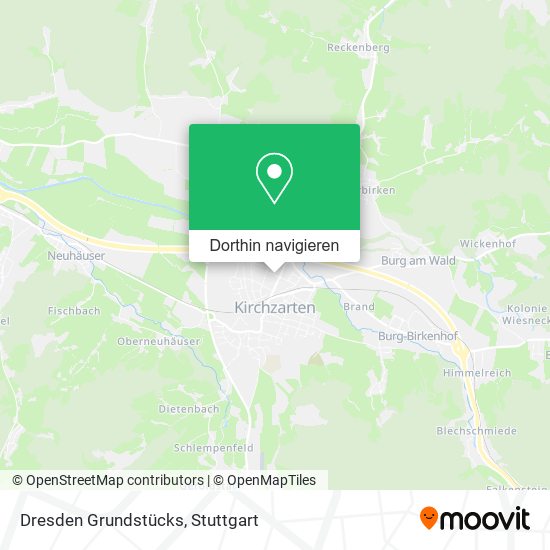 Dresden Grundstücks Karte