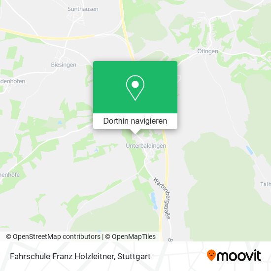 Fahrschule Franz Holzleitner Karte