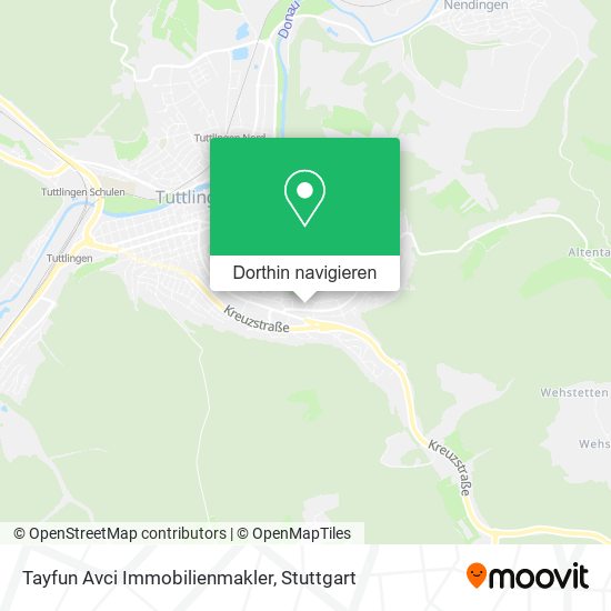 Tayfun Avci Immobilienmakler Karte