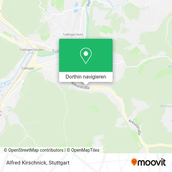 Alfred Kirschnick Karte