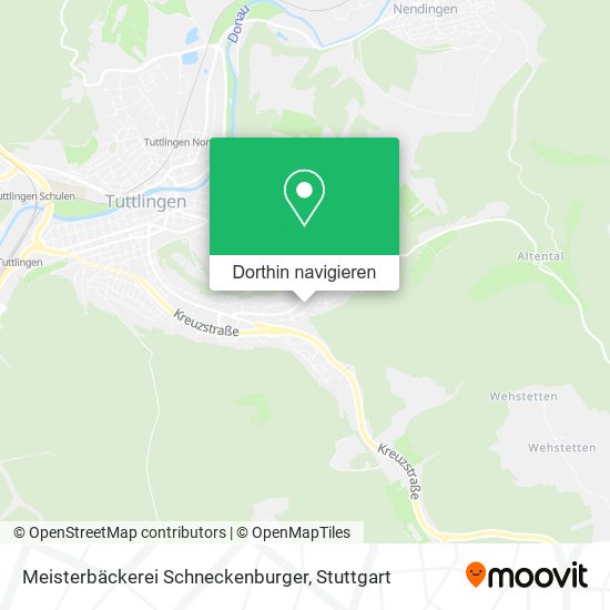 Meisterbäckerei Schneckenburger Karte