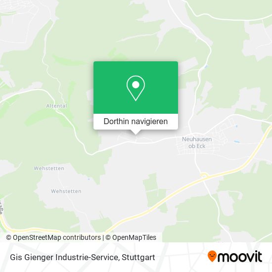 Gis Gienger Industrie-Service Karte