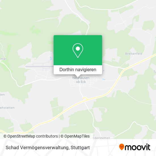 Schad Vermögensverwaltung Karte