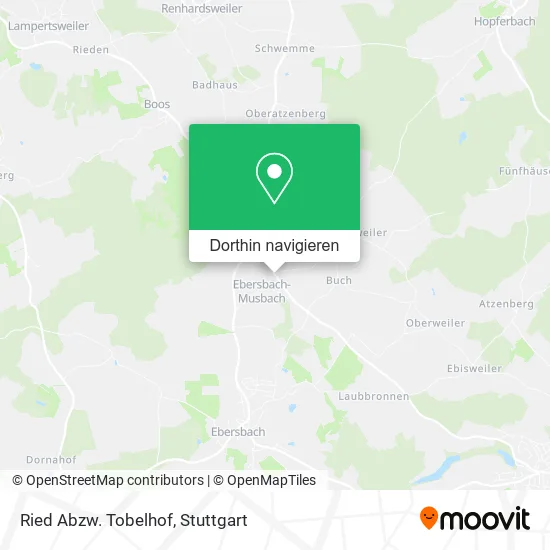 Ried Abzw. Tobelhof Karte