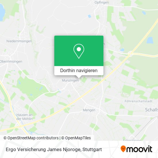 Ergo Versicherung James Njoroge Karte