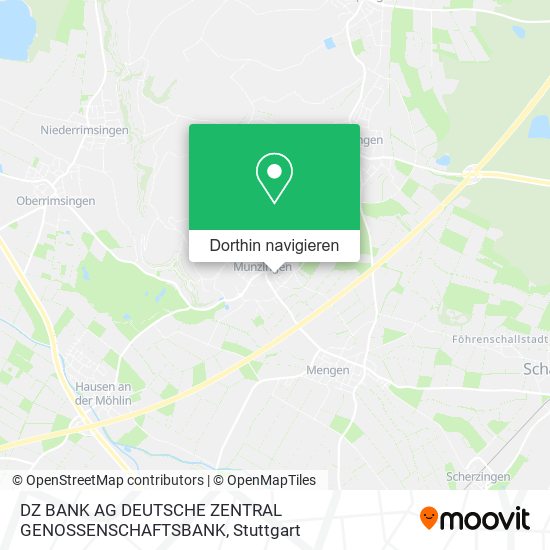 DZ BANK AG DEUTSCHE ZENTRAL GENOSSENSCHAFTSBANK Karte