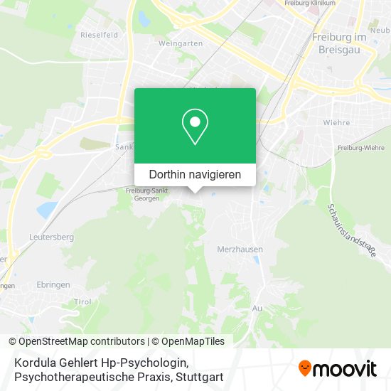 Kordula Gehlert Hp-Psychologin, Psychotherapeutische Praxis Karte