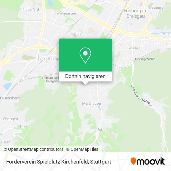 Förderverein Spielplatz Kirchenfeld Karte