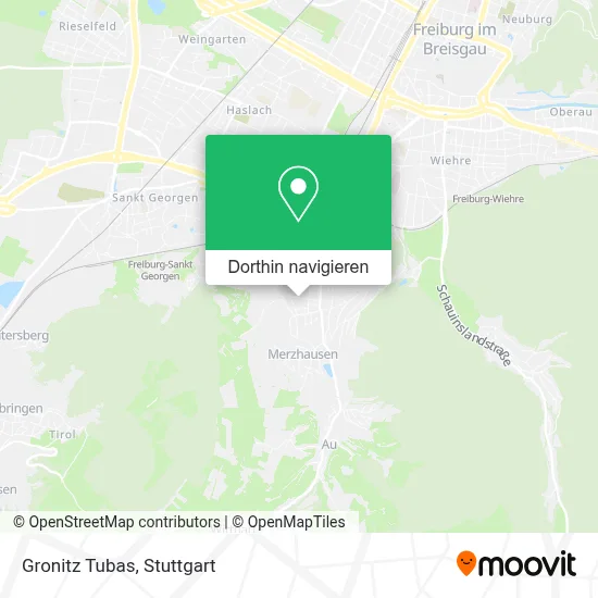 Gronitz Tubas Karte