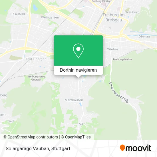 Solargarage Vauban Karte