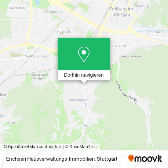 Erichsen Hausverwaltungs-Immobilien Karte