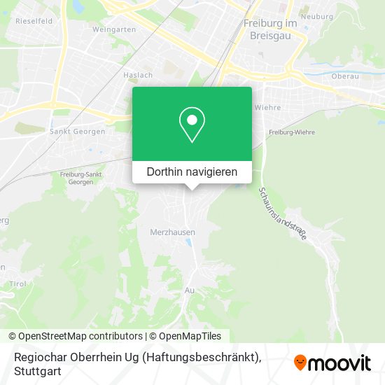 Regiochar Oberrhein Ug (Haftungsbeschränkt) Karte