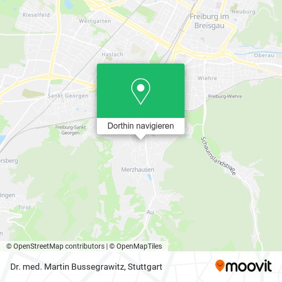 Dr. med. Martin Bussegrawitz Karte