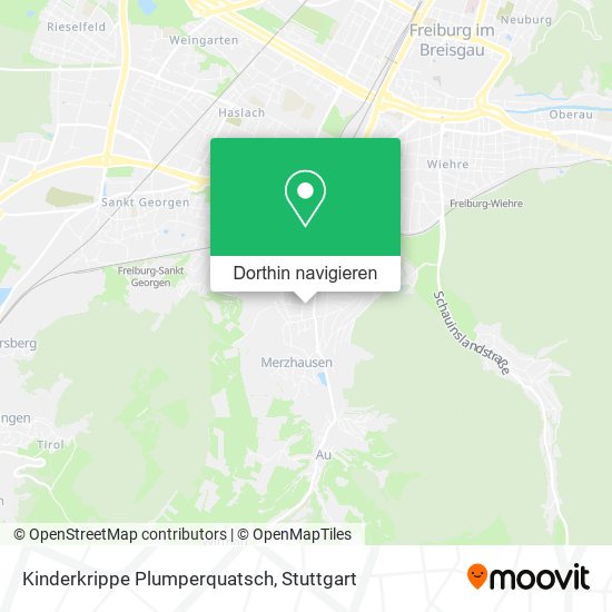 Kinderkrippe Plumperquatsch Karte