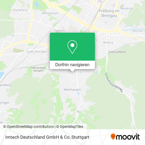 Imtech Deutschland GmbH & Co Karte