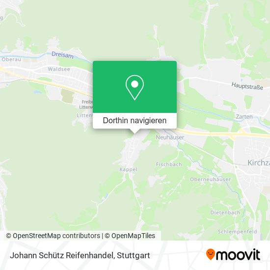 Johann Schütz Reifenhandel Karte