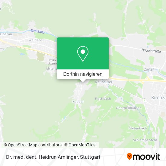 Dr. med. dent. Heidrun Amlinger Karte