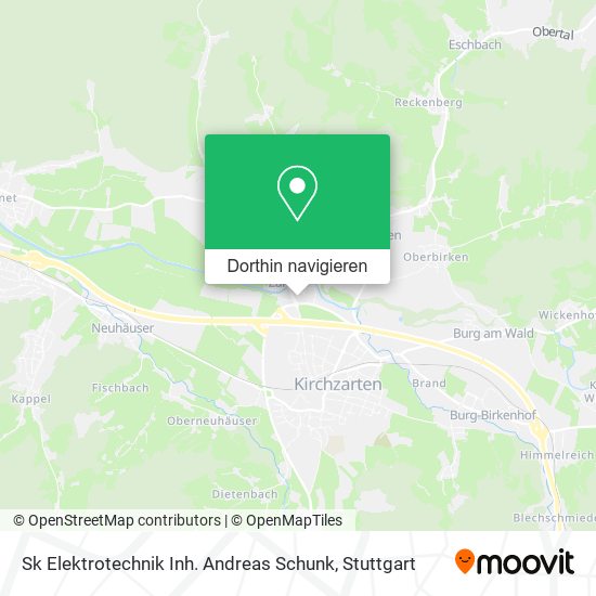 Sk Elektrotechnik Inh. Andreas Schunk Karte