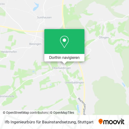 Ifb Ingenieurbüro für Bauinstandsetzung Karte