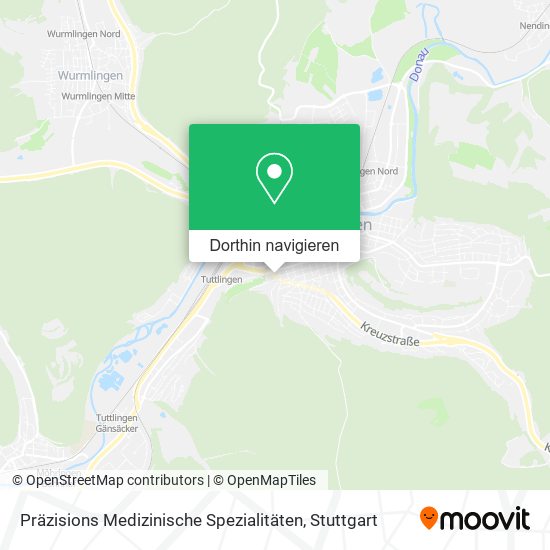 Präzisions Medizinische Spezialitäten Karte